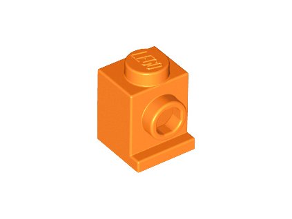 Technic, Modified 1 x 1 with Headlight oranžová 4070
