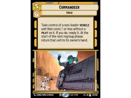 Commandeer 235/202 - Jump to Lightspeed