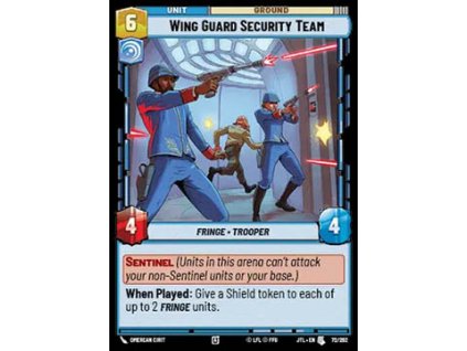 Wing Guard Security Team 072/202 - Jump to Lightspeed