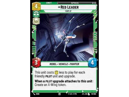 Red Leader, Form Up 101/202 - Jump to Lightspeed