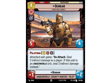 Dengar, Crude and Slovenly 139/202 - Jump to Lightspeed