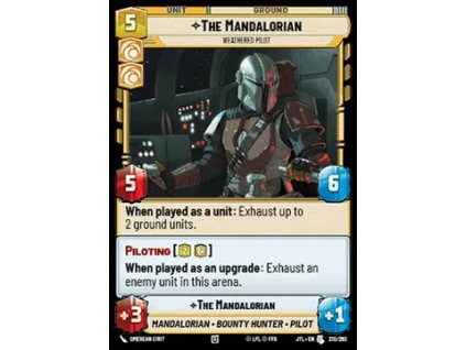 The Mandalorian, Weathered Pilot 210/202 - Jump to Lightspeed
