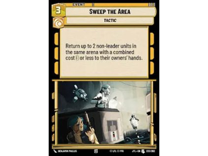 Sweep the Area 233/202 - Jump to Lightspeed