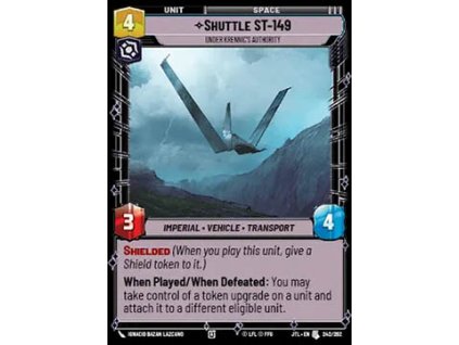 Shuttle ST-149, Under Krennic's Authority 242/202 - Jump to Lightspeed