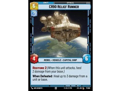 CR90 Relief Runner 071/202/569 - Jump to Lightspeed