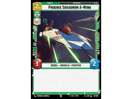 Phoenix Squadron A-Wing 095/202/593 - Jump to Lightspeed