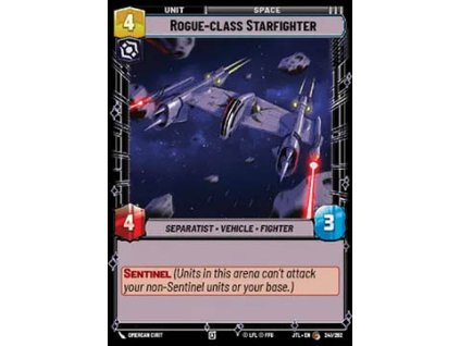 Rogue-class Starfighter 241/202 - Jump to Lightspeed