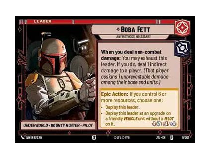 Boba Fett, Any Methods Necessary 009/202 - Jump to Lightspeed