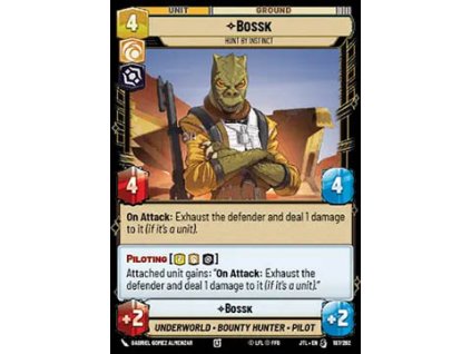 Bossk, Hunt By Instinct 187/202/685 - Jump to Lightspeed