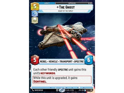 The Ghost, Heart of the Family 315 - Jump to Lightspeed: Extras