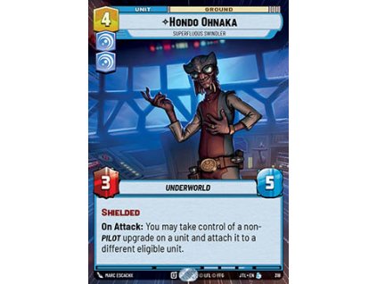 Hondo Ohnaka, Superfluous Swindler 318 - Jump to Lightspeed: Extras