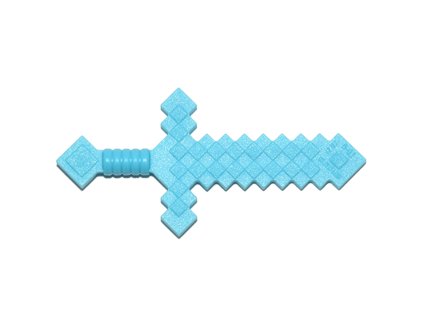 LEGO Sword Pixelated (Minecraft) 18787 azurově modrý