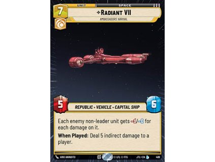 Radiant VII, Ambassadors' Arrival 488 - Jump to Lightspeed: Extras