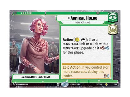 Admiral Holdo, We're Not Alone 269 - Jump to Lightspeed: Extras
