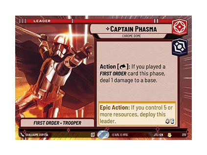 Captain Phasma, Chrome Dome 272 - Jump to Lightspeed: Extras