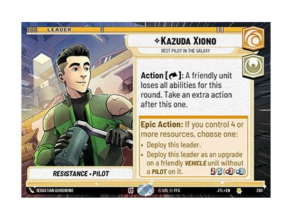Kazuda Xiono, Best Pilot in the Galaxy 280 - Jump to Lightspeed: Extras