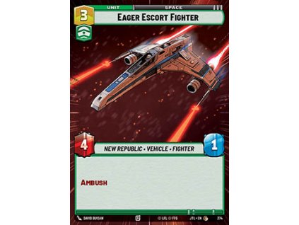 Eager Escort Fighter 374 - Jump to Lightspeed: Extras
