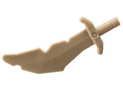 LEGO 60752 Weapon Sword, Scimitar with Nicks