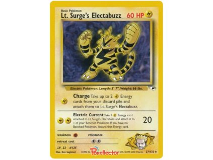 Lt Surges Electabuzz lv 22.G1.27++