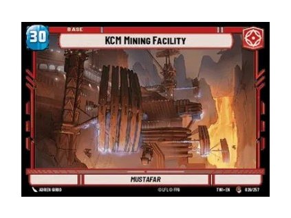 KCM Mining Facility // Clone Trooper Token 026/257 - Twilight of the Republic