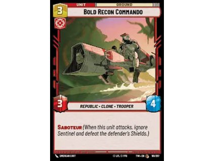 Bold Recon Commando 161/257 - Twilight of the Republic