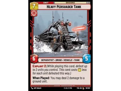 Heavy Persuader Tank 167/257 - Twilight of the Republic