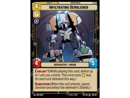 Infiltrating Demolisher 182/257 - Twilight of the Republic