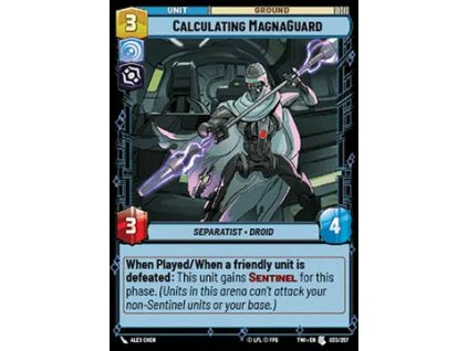 Calculating MagnaGuard 033/257 - Twilight of the Republic