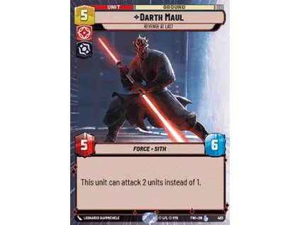 Darth Maul 403 - Twilight of the Republic: Extras