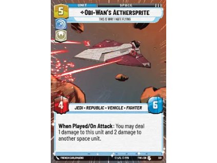 Obi-Wan's Aethersprite 321 - Twilight of the Republic: Extras