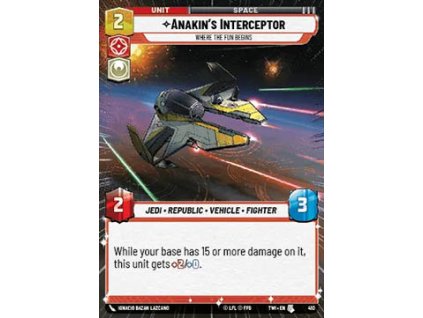 Anakin's Interceptor 410 - Twilight of the Republic: Extras