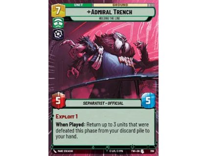 Admiral Trench 358 - Twilight of the Republic: Extras