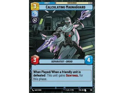 Calculating MagnaGuard 306 - Twilight of the Republic: Extras