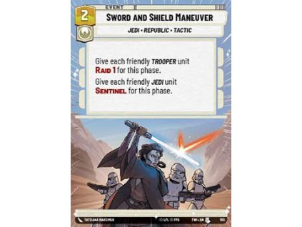 Sword and Shield Maneuver 510 - Twilight of the Republic: Extras