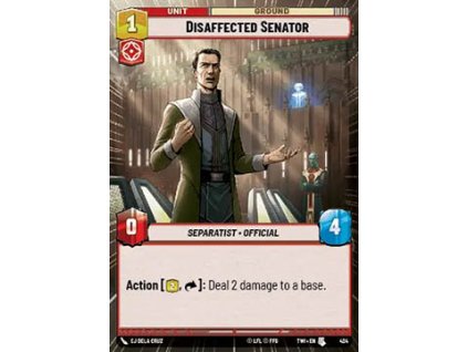 Disaffected Senator 424 - Twilight of the Republic: Extras