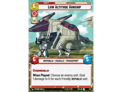 Low Altitude Gunship 416 - Twilight of the Republic: Extras