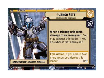 Jango Fett, Concealing the Conspiracy 291 - Twilight of the Republic: Extras