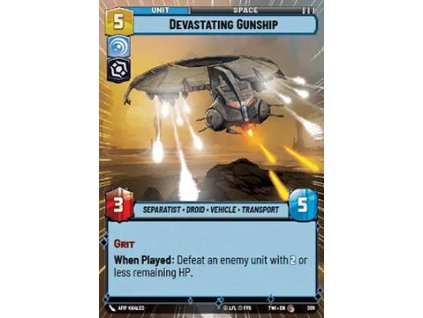 Devastating Gunship 309 - Twilight of the Republic: Extras