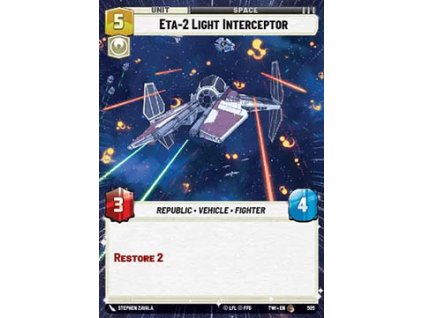 Eta-2 Light Interceptor 505 - Twilight of the Republic: Extras