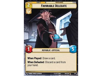 Favorable Delegate 473 - Twilight of the Republic: Extras