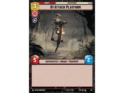 B1 Attack Platform 401 - Twilight of the Republic: Extras
