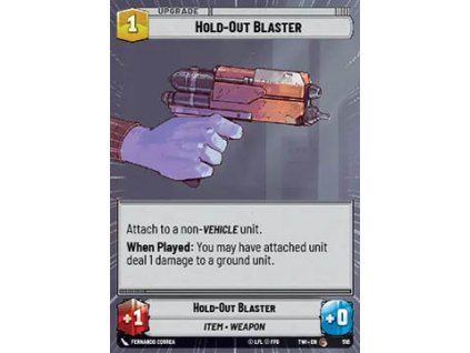 Hold-Out Blaster 516 - Twilight of the Republic: Extras