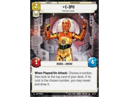 C-3PO 09/020 - Spark of Rebellion Extras