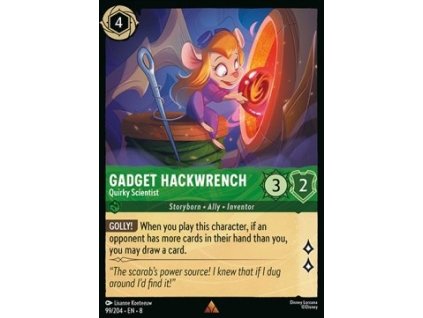 Gadget Hackwrench 099/204 - Reign of Jafar