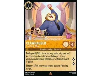 Clawhauser 035/204 - Reign of Jafar