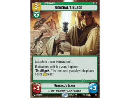 General's Blade 391 - Twilight of the Republic: Extras
