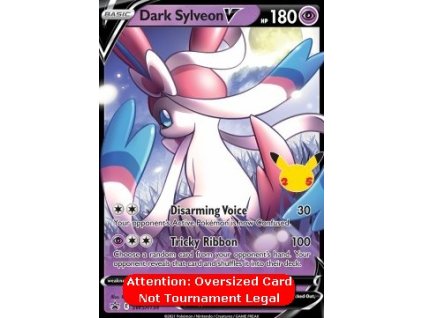 Dark Sylveon V SWSH134 - Promo JUMBO/OVERSIZE
