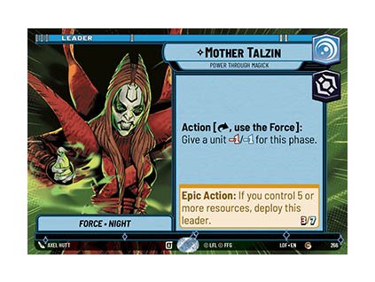 Mother Talzin 266 -Legends of the Force: Extras