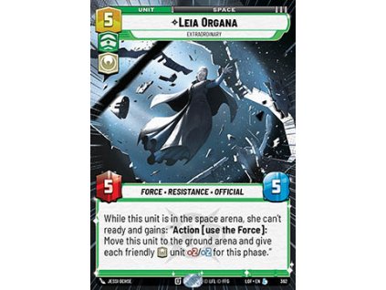 Leia Organa 362/838 - Legends of the Force: Extras