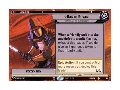 Darth Revan 281 -Legends of the Force: Extras